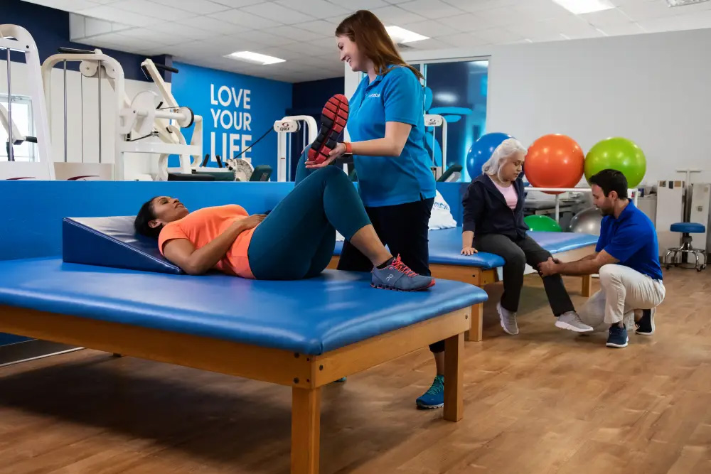 Physical Therapy on Table